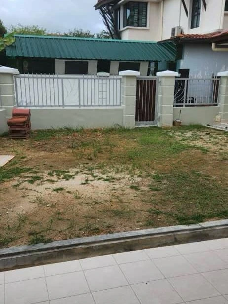 kawasan belum di bersihkan